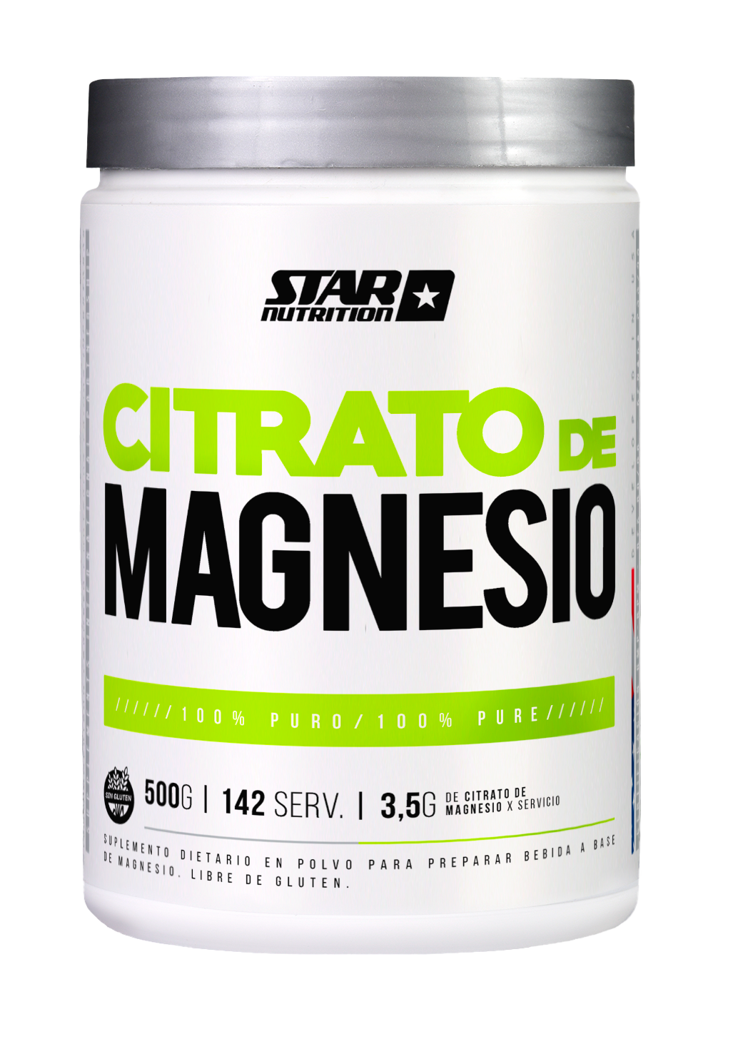 MAGNESIO SIN SABOR 500GR -