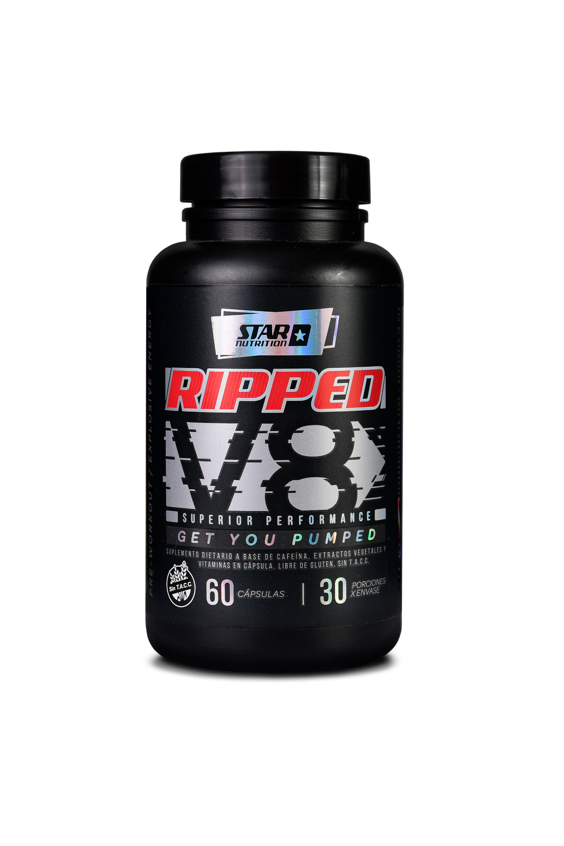 RIPPED V8 x 60 CAPS - RE