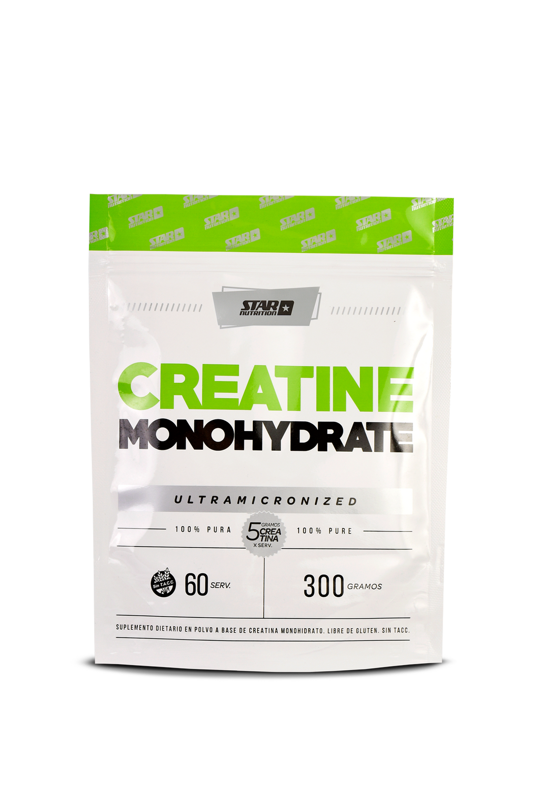CREATINA MONOHIDRATO EEUU X 300 GRS.DOYPACK