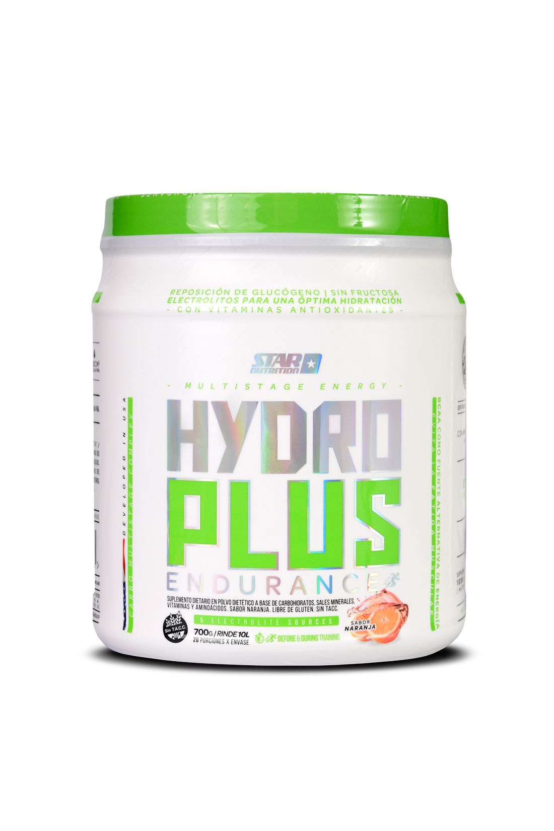 HYDROPLUS SPORT DRINK X 700 GRS. NARANJA - ENDURANCE