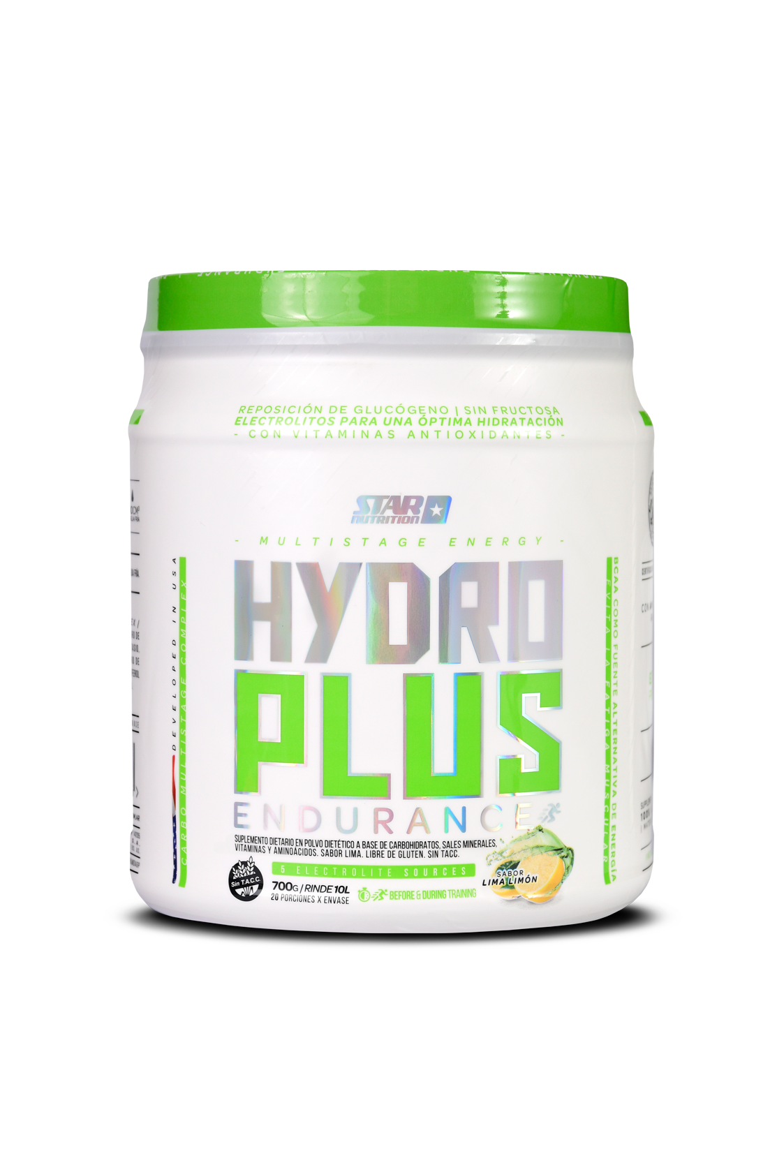 HYDROPLUS SPORT DRINK X 700 GRS. LIMA LIMON - ENDURANCE