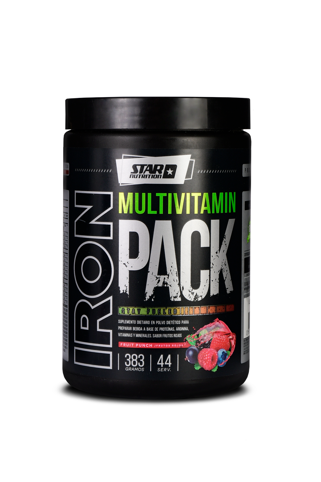 IRON PACK MULTIVITAMIN POWDER - 44 SERV. - Made in USA