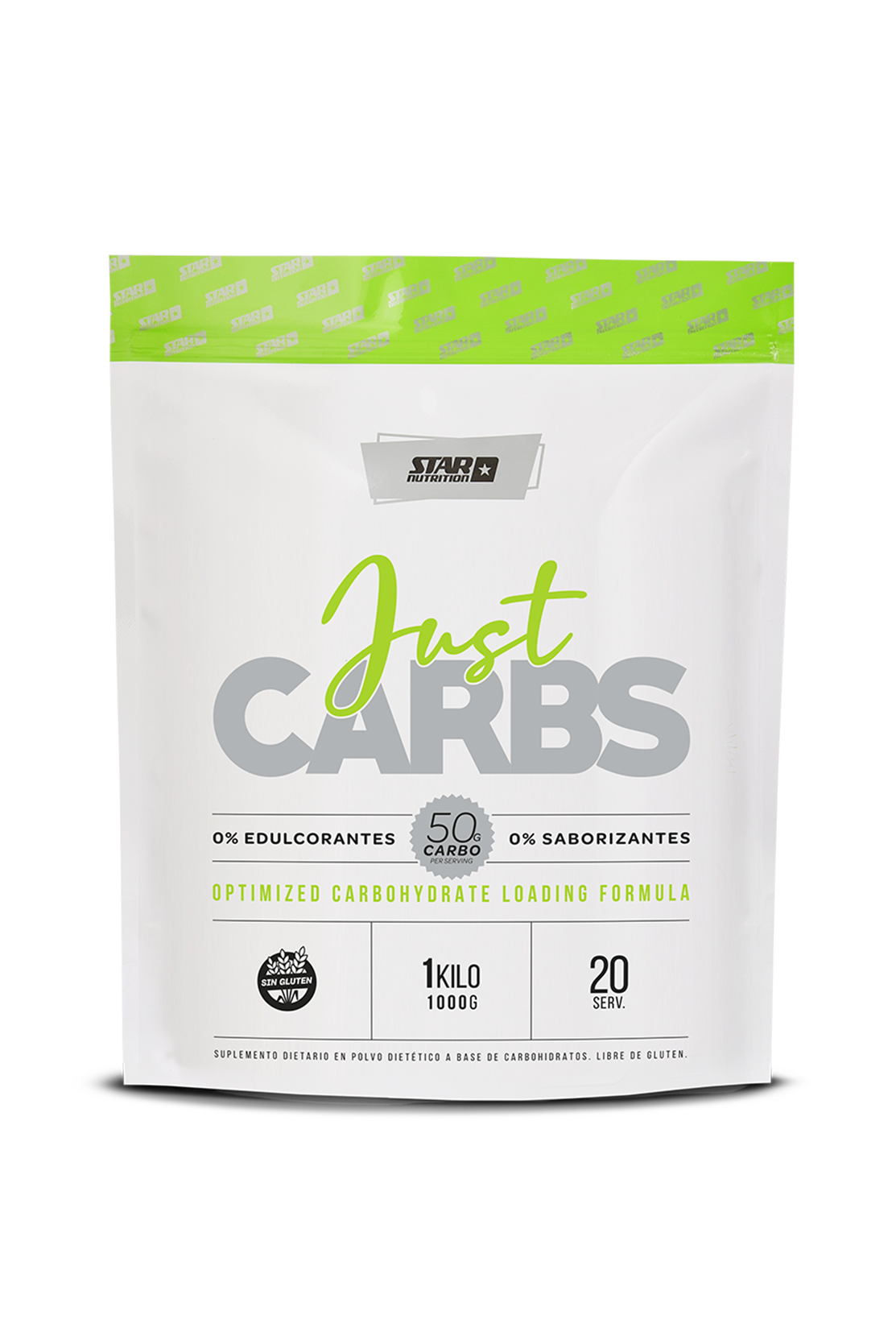 JUST CARBS 1KG.
