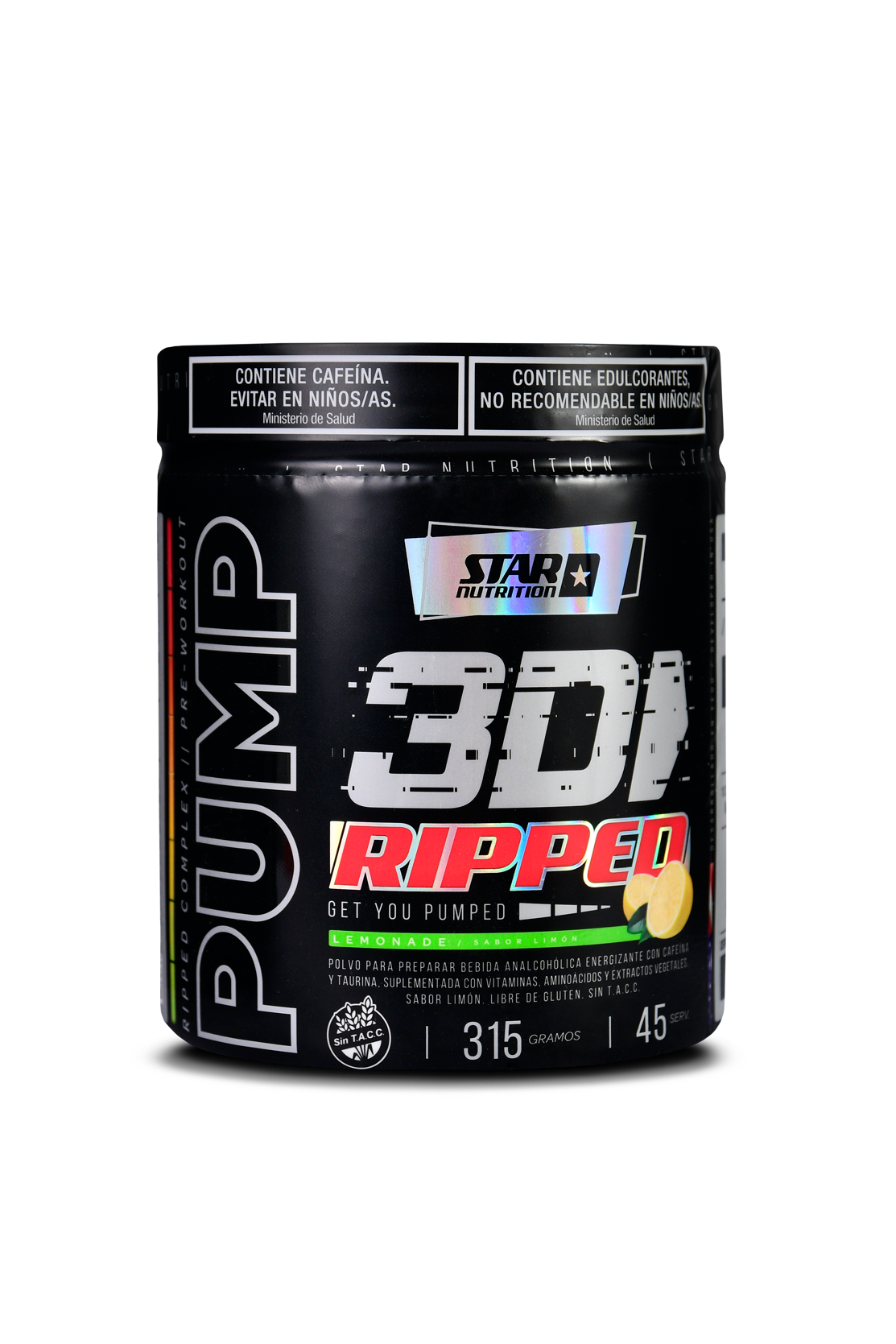 PUMP 3D EVOLUTION RIPPED LEMONADE X 315 GRS.