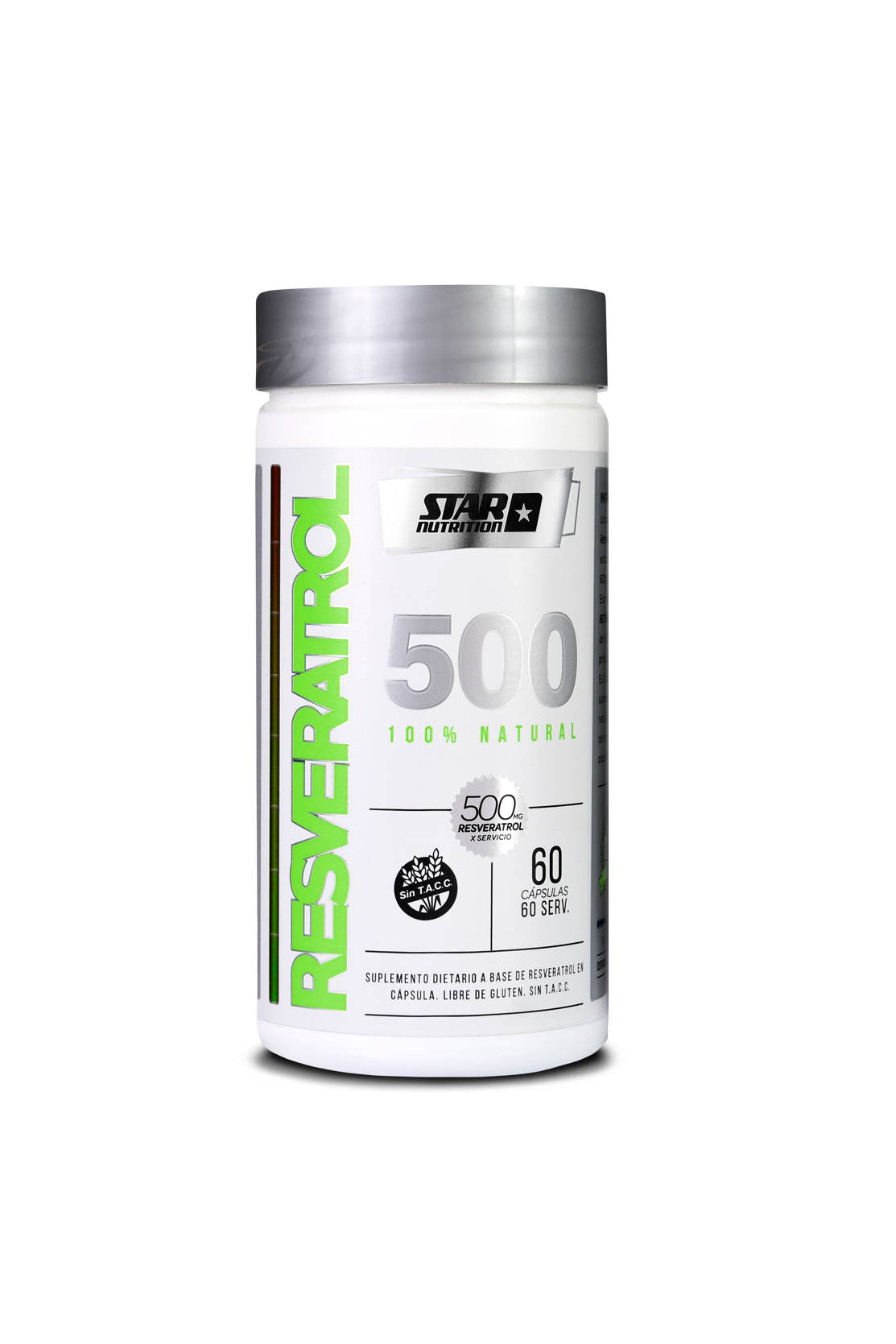 RESVERATROL 500 X60CAPS -STAR NUTRITION