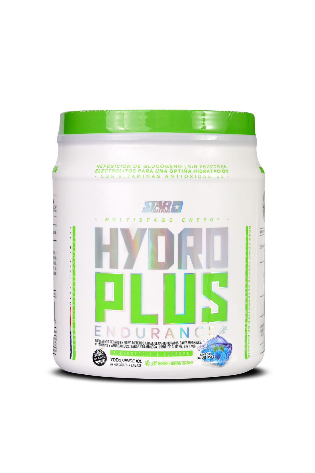 HYDROPLUS SPORT DRINK X 700 GRS. BLUE RAZZ - ENDURANCE