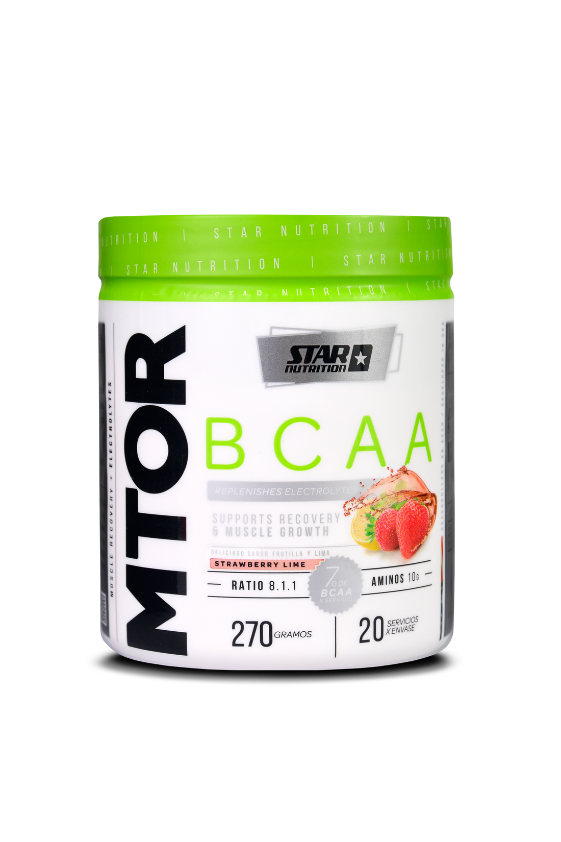 MTOR BCAA STRAWBERRY LIME 270G.