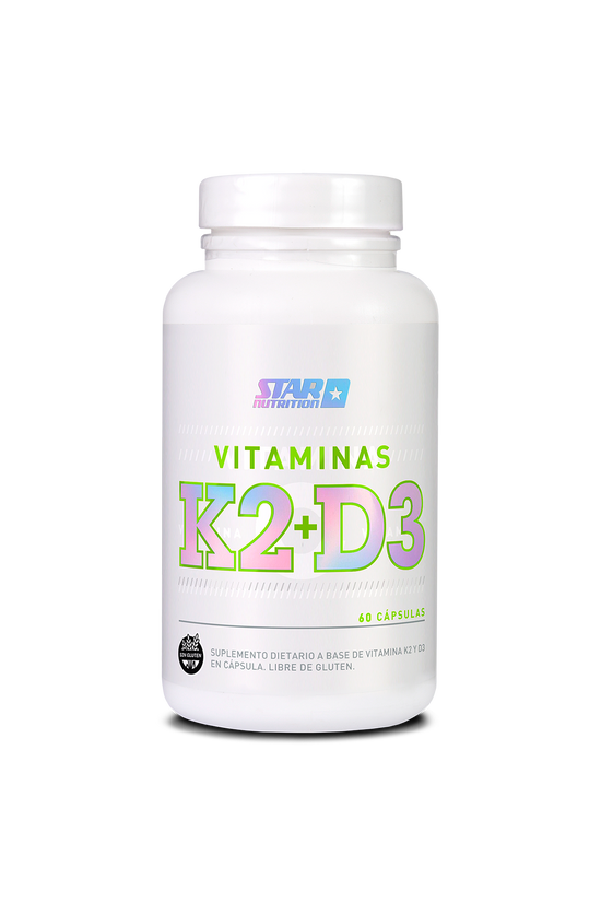 Vitaminas K2+D3 - 60 Cápsulas