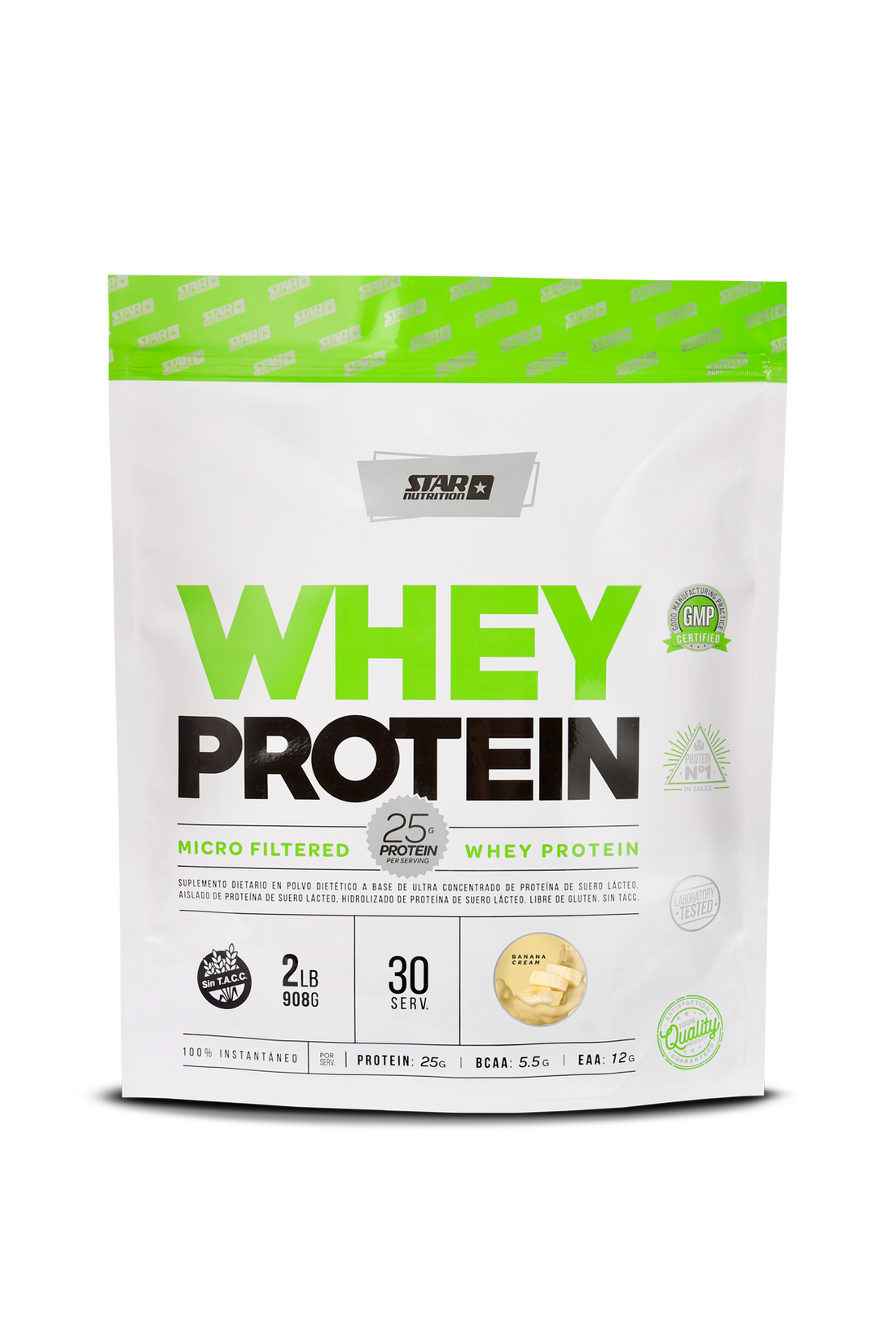 WHEY PROTEIN BANANA X 2LB - DOYPACK