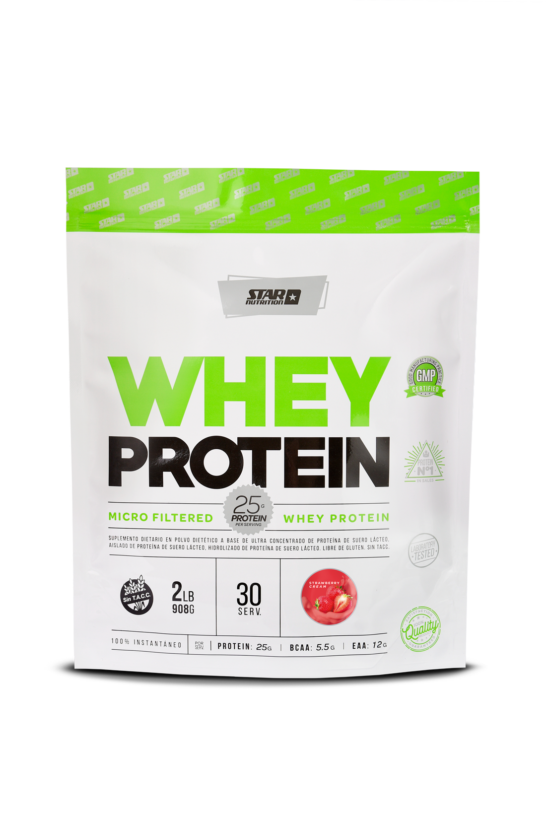 WHEY PROTEIN FRUTILLA X 2LB - DOYPACK