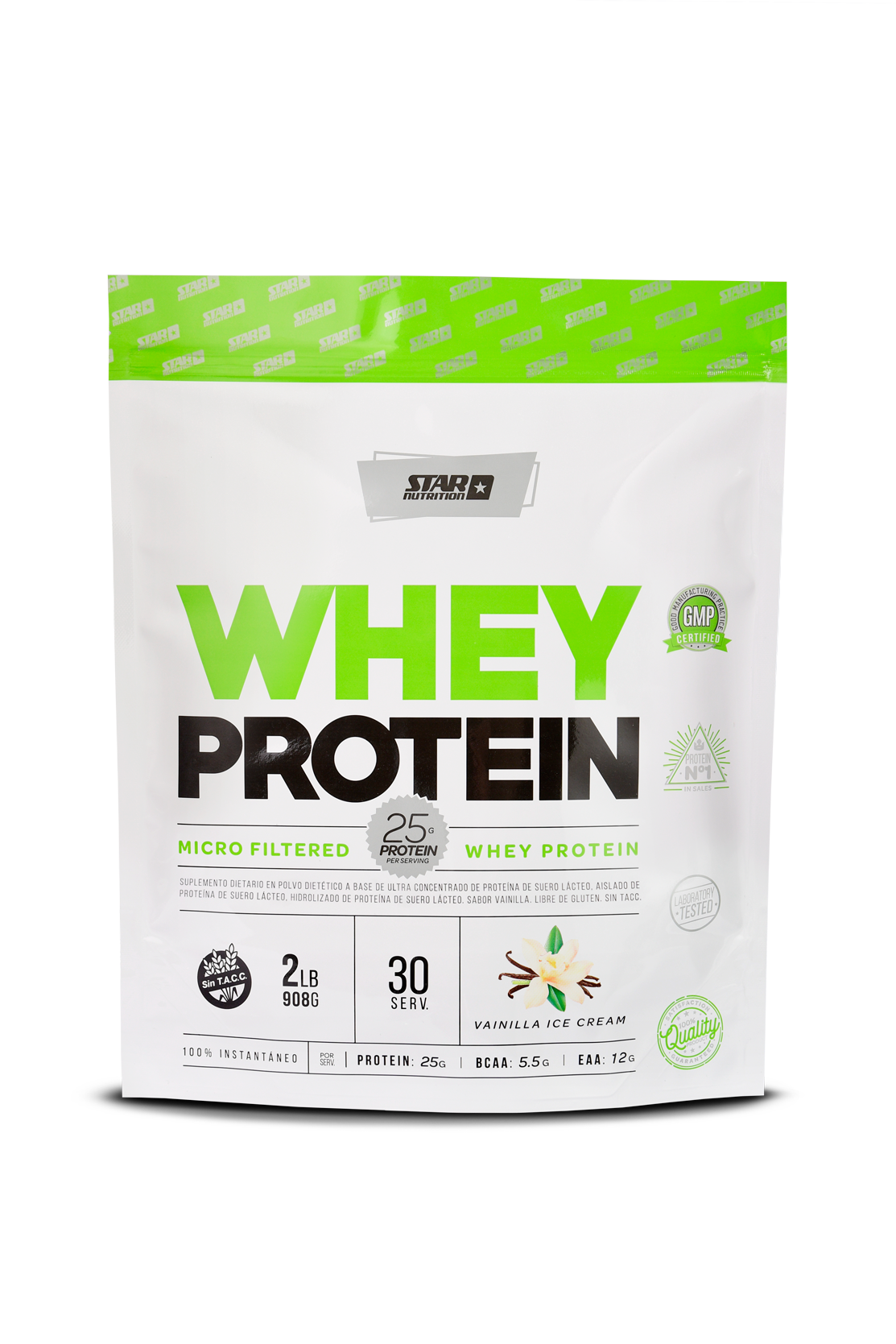 WHEY PROTEIN VAINILLA X 2LB - DOYPACK